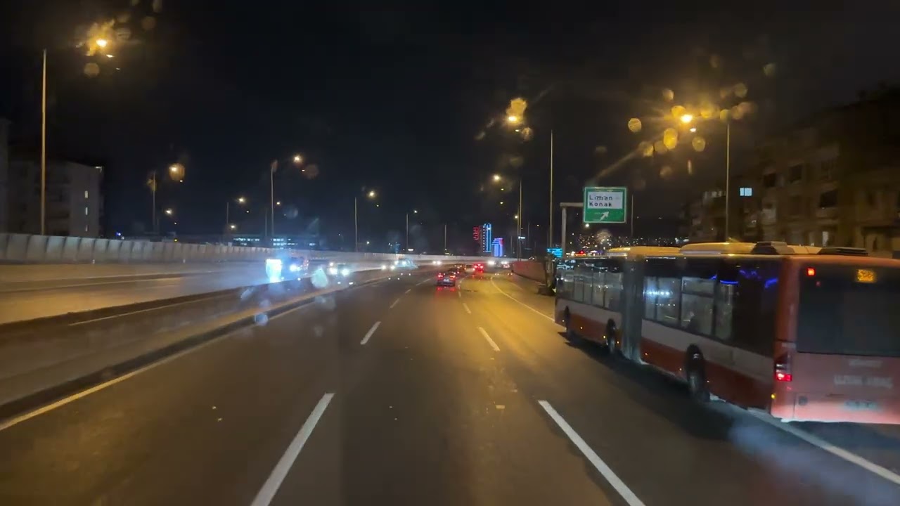 İzmir Çiğli den Bornova,Buca,Aydın yönü 