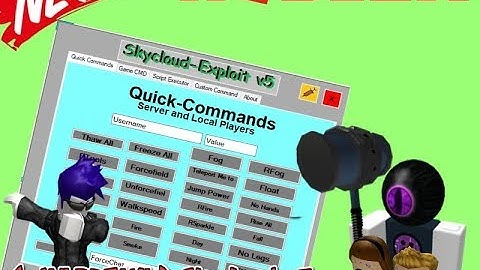 NEW ROBLOX EXPLOIT: SKYCLOUD v5.1 ( Few Jailbreak Command, Custom Command, and Many More! )