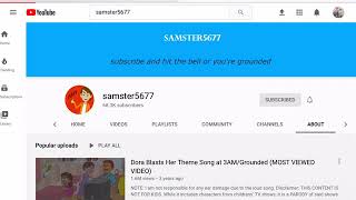 Shoutout to samster5677! (TO ALL samster5677 HATERS, READ THE DESCRIPTION.)