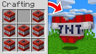 Minecraft, But You Can Craft ARMOR From Any Block..