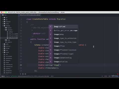 Laravel Wordpress Clone Blog + 007 Create Posts table using Database Migration