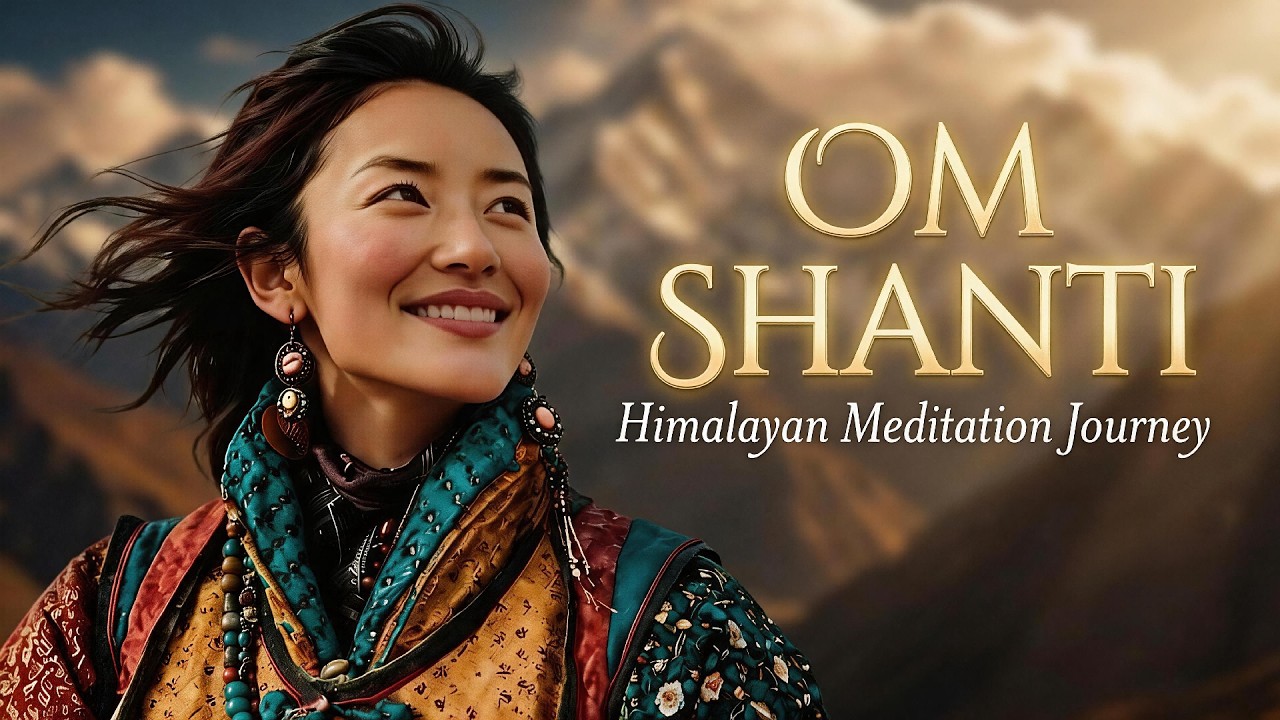 Om Shanti： Himalayan Meditation Music Peaceful Chants for Deep Relaxation #OmShanti #CalmMusic