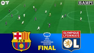Barcelona vs Lyon / UEFA Women's Champions League 2024 Final / EA FC 24 Gameplay
