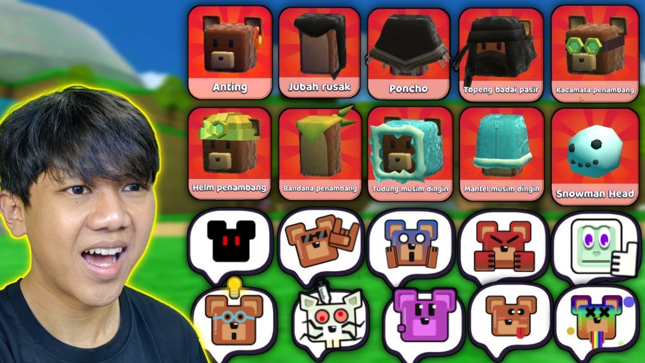 UPDATE Langsung Cari Lokasi Chest Emote & Kostum Terbaru | Super Bear Adventure
