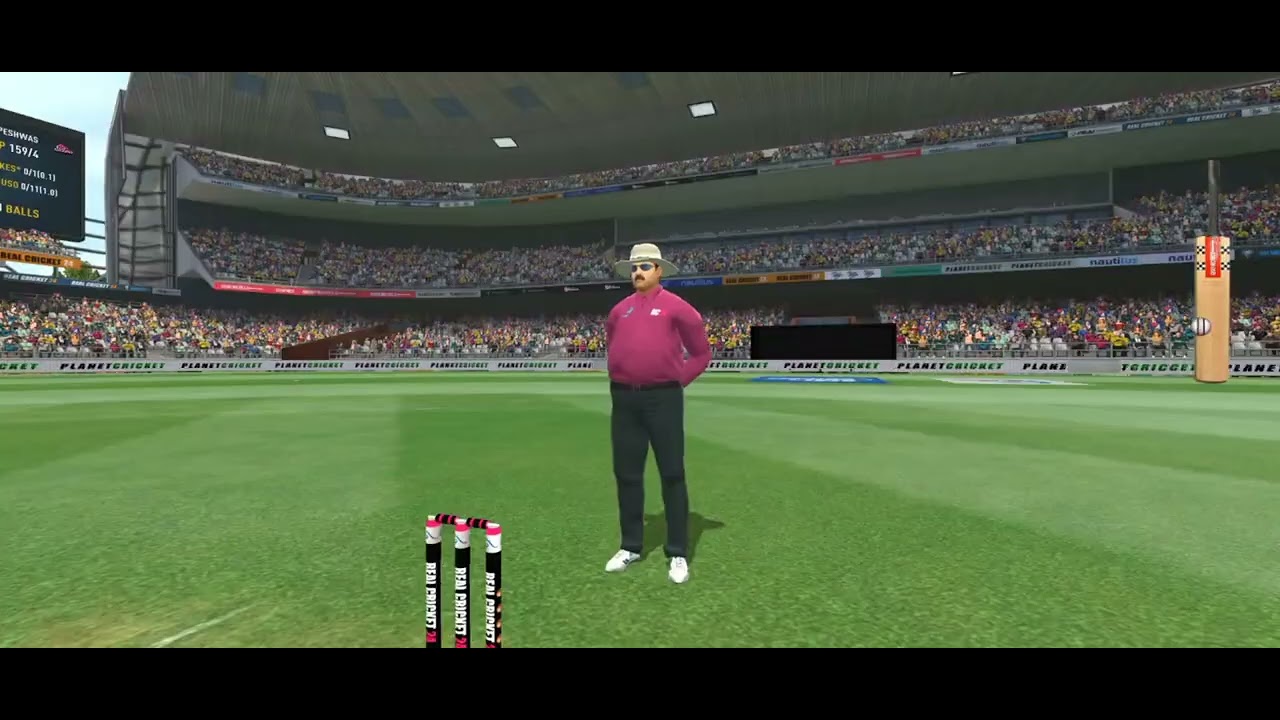 GOLD SHOT 585 review - Real Cricket 24 