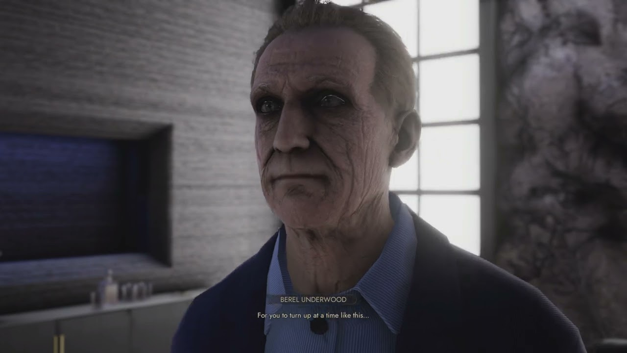 Vampire The Masquerade Swansong - Leysha Scene 1 Investigate Barel Underwood Dialogue Tree Gameplay