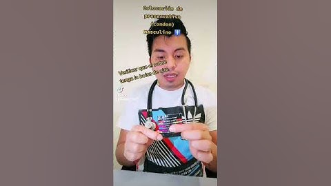 Colocación de preservativo (condon) Masculino 🚹