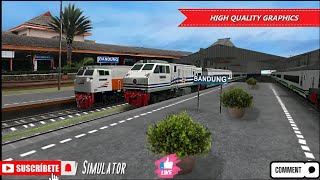 Indonesian Train Sim : Game [ Android Gameplay ] @offlineplayhouse  screenshot 5