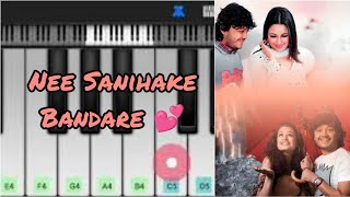 Nee Sanihake Bandare | Piano Cover | Maleyali Jotheyali | ShriBob | Sanjay