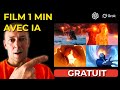 J'ai créé un film avec 2 IA gratuites en quelques minutes !