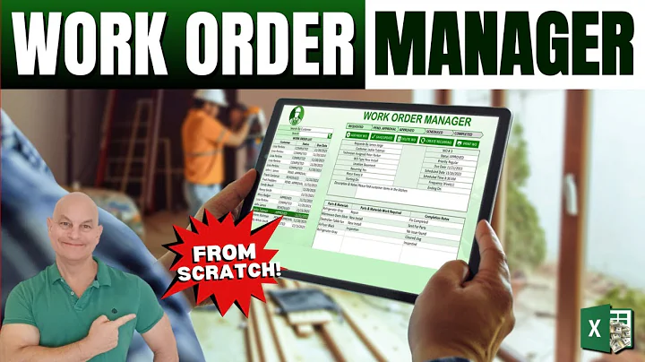 From Start to Finish: Excel Work Order Tutorial + Free Download