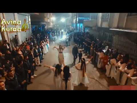 رقص شيخاني بشوارع ميرسين أعراس اكراد تركيا Kurdi 