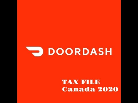 DoorDash Canada Tax file 2020