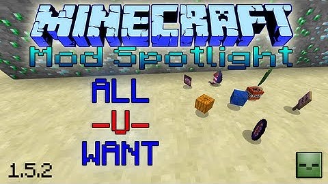 Minecraft Mods: All-U-Want Inventory Editor [Forge][1.6.2]