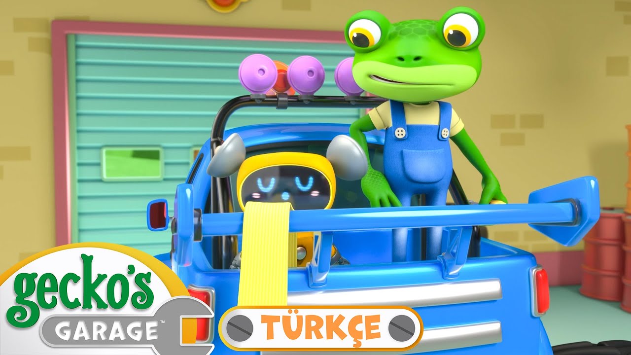 Canavar Kamyona Yeni Tarz! 🐉 | 🐸 Gecko'nun Garajı - Çocuklar için Kamyonlar