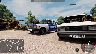 BeamNG Kocka lada fogócska