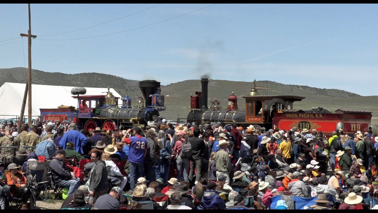 The 1869 Golden Spike Ceremony Re-enactment