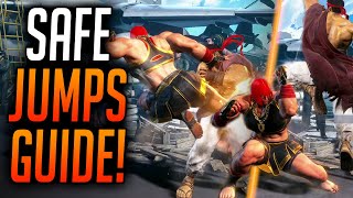 Street Fighter 6 Safe Jump Guide! Learn To Setup Like A Pro