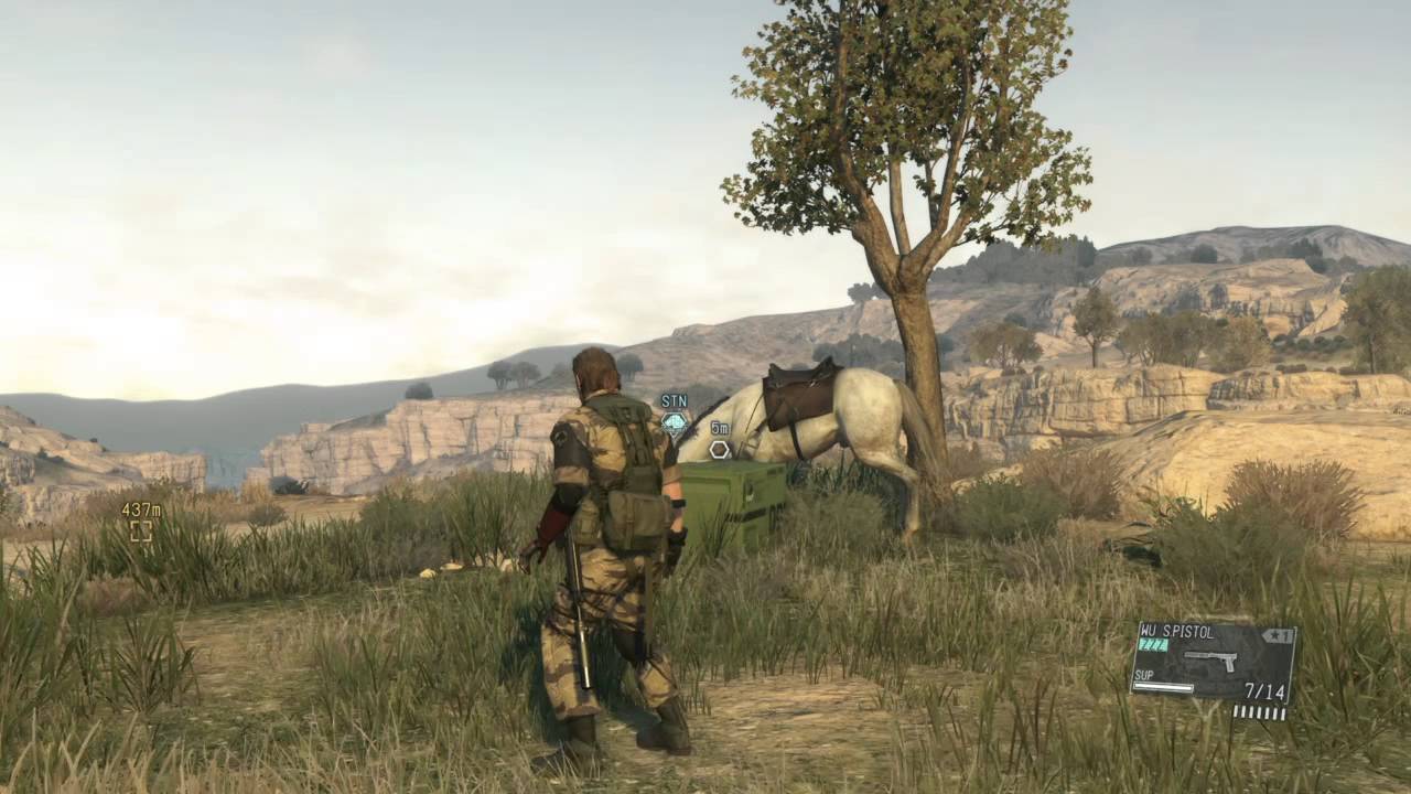 Way to Kill My Horse Supply Drop MGS5 YouTube