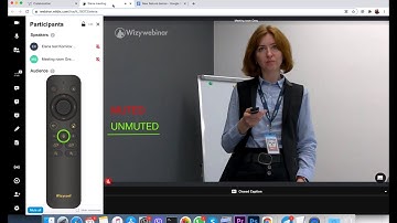 Video tutorial: Wildix Wizywebinar integrated with Wizyconf Station