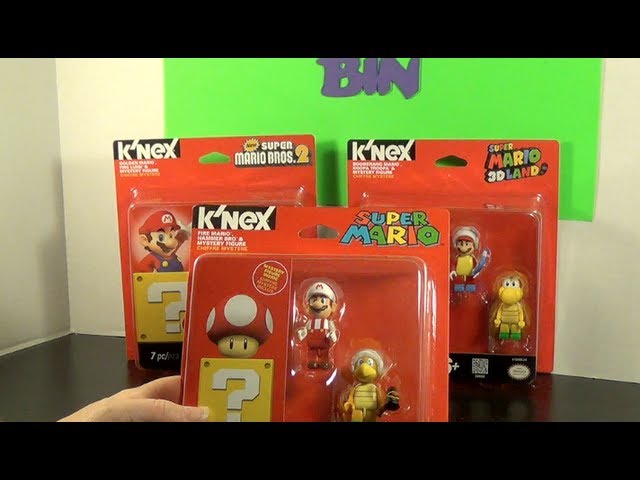 KNEX New Super Mario Bros Wii Series 1 Mystery Pack 38106 1 RANDOM Figure -  ToyWiz