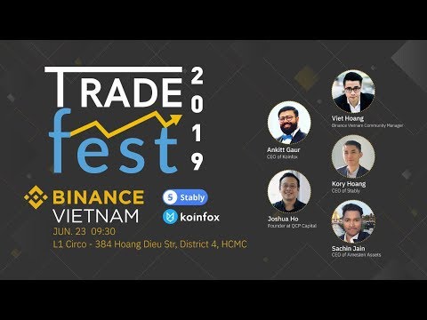   Binance Tradefest Meetup Vietnam June 2019