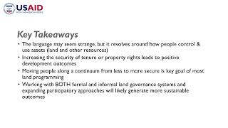 LTPR Module 2 Part 6  Key Takeaways