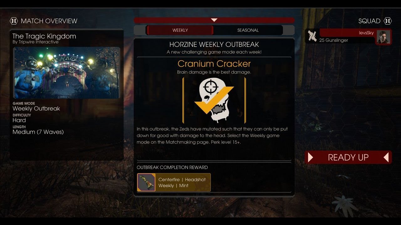 killing floor 2 weekly outbreak quot cranium cracker quot solo killing floor 2 weekly outbreak quot cranium cracker quot solo
