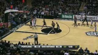 Dejuan Blair With The Sweet Assist To Tim Duncan