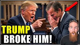 RINO John Thune RUNS CRYING After Trump FINALLY SNAPS!
