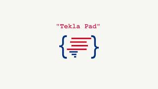 TeklaPad: Intro...