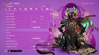 Warframe how to change cursor style on Consoles