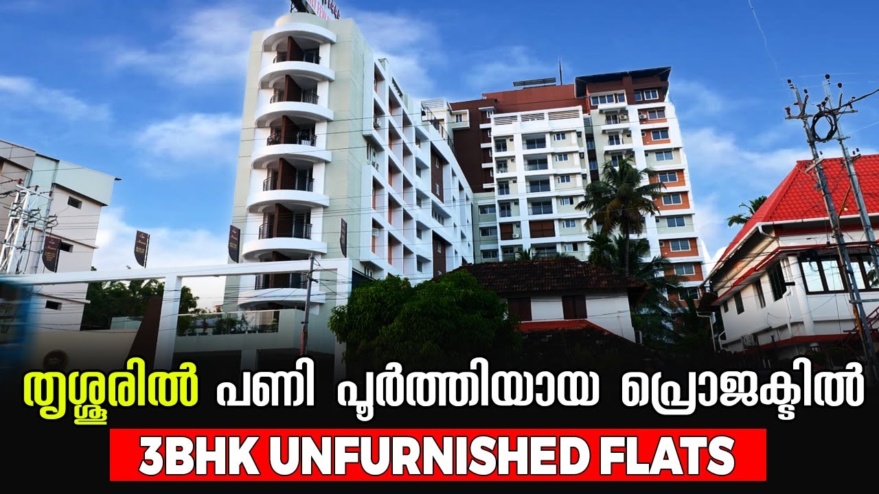 New Project Brand New Ready To Move In Flats For Sale In Thrissur Below 1 CR