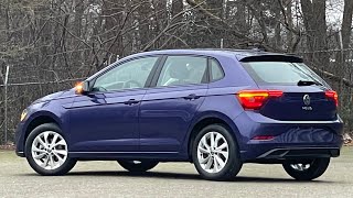 Volkswagen New 2022 Polo Style In 4K Vibrant Violet 16 Inch Palermo Walk Around & Detail Inside