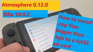 fat32 nintendo switch