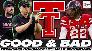 #8 Texas Tech Football Takeaways: The Good & The Bad vs. Arizona State | Best Half In McGuire Era!
