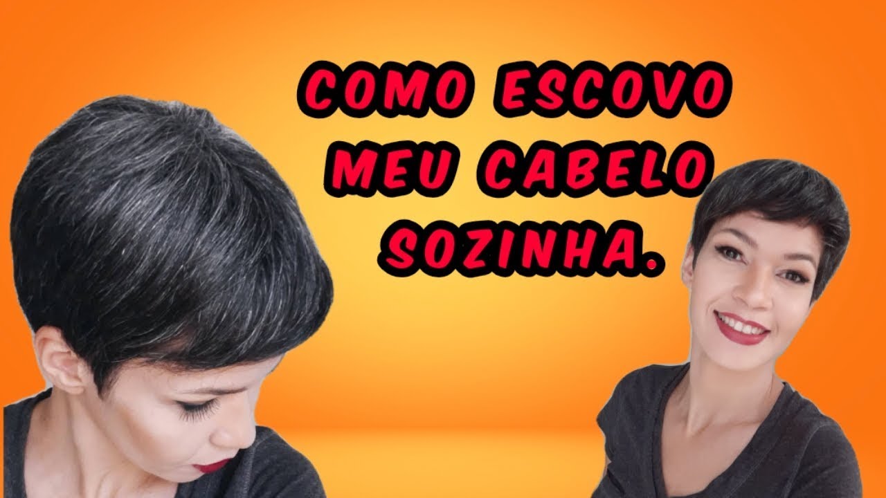 Escovando Cabelo Sozinha (Cabelo curto).