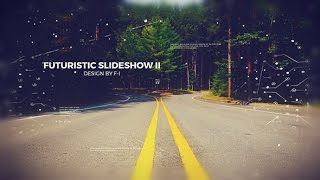 After Effects Template: Futuristic Slideshow II