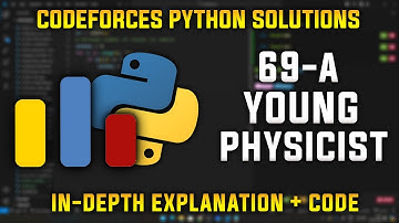 69A | Young Physicist | Codeforces Python Solutions | Explanation + Walkthrough