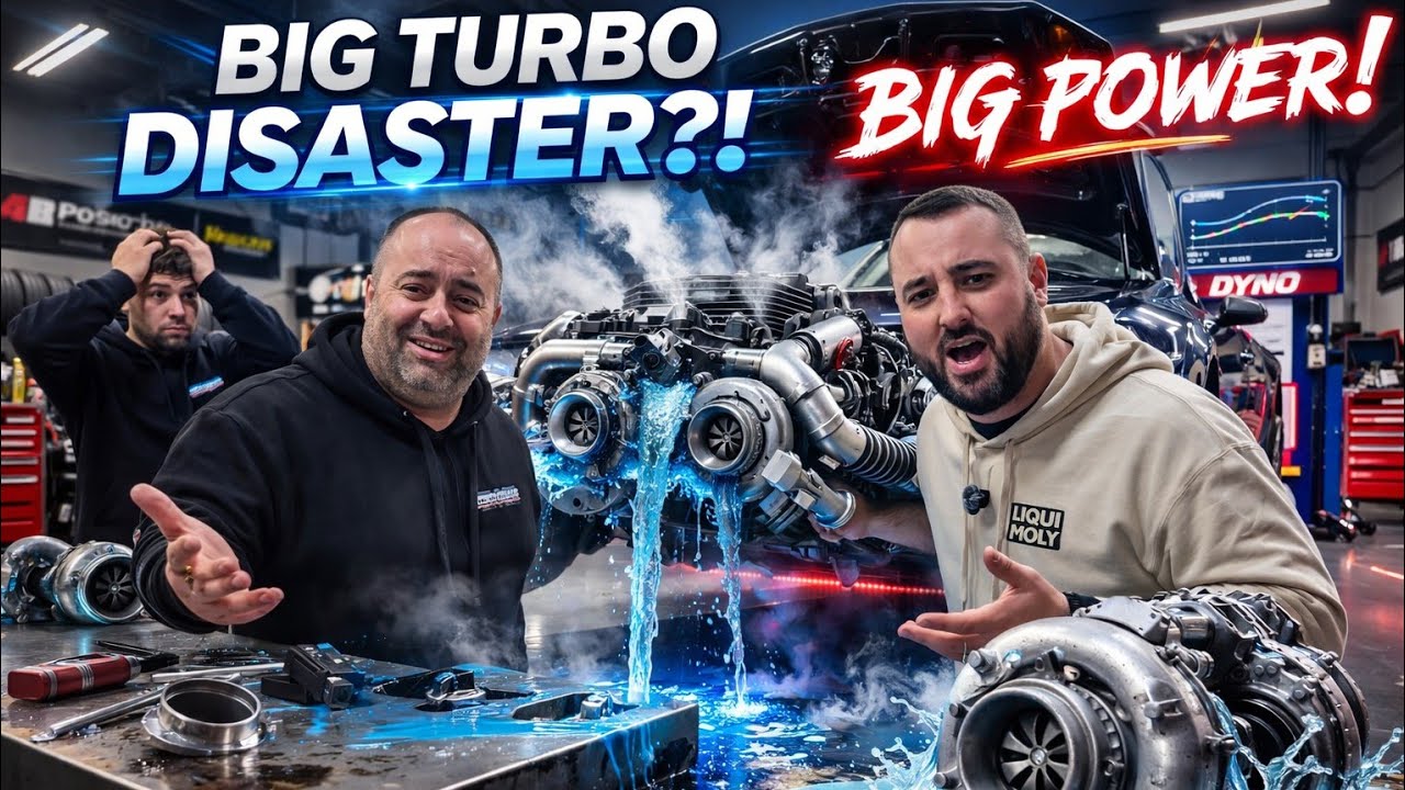 E550 TURBO DISASTER…FORCED to Pull the Engine TWICE! CRAZY ALL WHEEL HP!