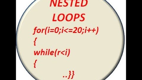 14- JAVA PROGRAMMING- NESTED LOOPS (FOR, WHILE, DO-WHILE) - BY PEUSH ARORA