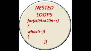 14- JAVA PROGRAMMING- NESTED LOOPS (FOR, WHILE, DO-WHILE) - BY PEUSH ARORA