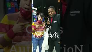 Carlos at Auto Nation Winter Park Florida 407-435-4018