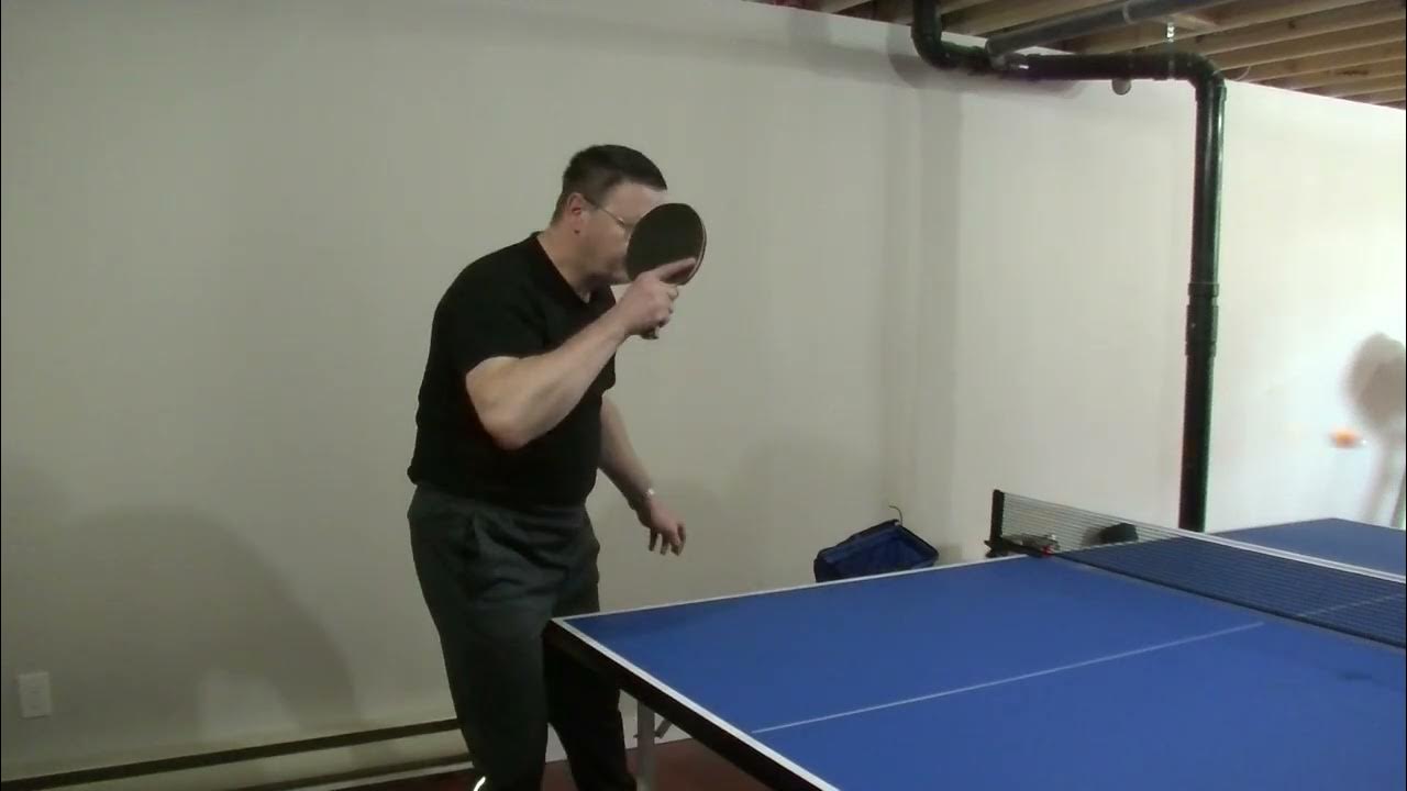 Table Tennis forehand loop/topspin control YouTube