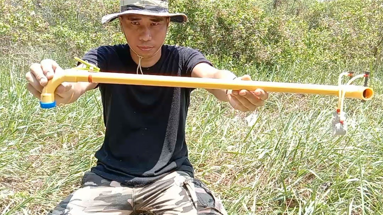 wow Amazing Slingshot l วิธีทำ Slingshot PVC แบบง่ายๆ แม่นยำที่สุด