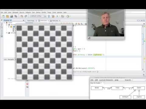 Video Tutorial Java/Netbeans: ›Damebrett‹, Teil 5