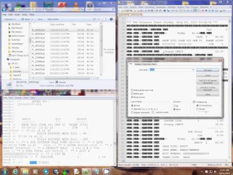 Searching a EJournal JRL file with Notepad++