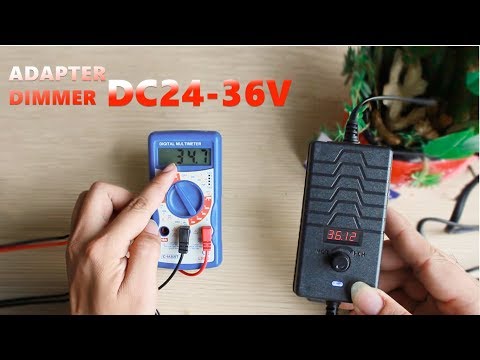 Video Review nguồn điều chỉnh điện áp DC từ 24V-36V -... - youtube