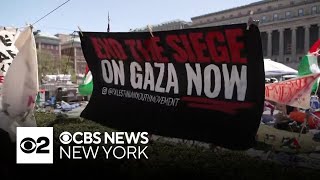 Columbia extends deadline to remove the pro-Palestinian encampment on university's main lawn