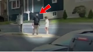 Quick-thinking teen girl escapes alleged kidnapping caught on camera